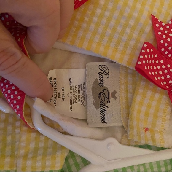 Rare Editions Flamingo Dress & Diaper‎ Cover - Picture 8 of 8